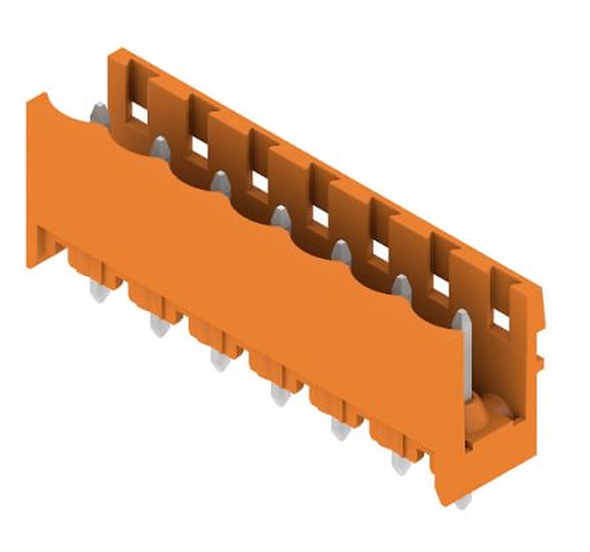 Weidmüller SL Series Pluggable Terminal Block, 7-Contact, 5.08 mm Pitch, 1 Row, 1146470000