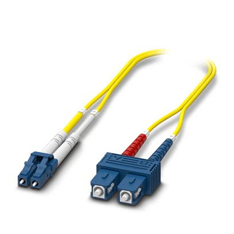 Phoenix Contact OS2 Fibre Optic Cable, 900 μm Low Smoke Zero Halogen, Yellow, 10 m