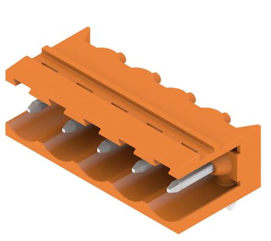 Weidmüller SL Series Pluggable Terminal Block, 5-Contact, 5.08 mm Pitch, 1 Row