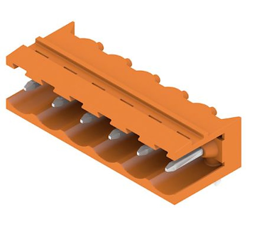 Weidmüller OMNIMATE SL Series Pluggable Terminal Block, 6-Contact, 5.08 mm Pitch, 1 Row, 1146810000