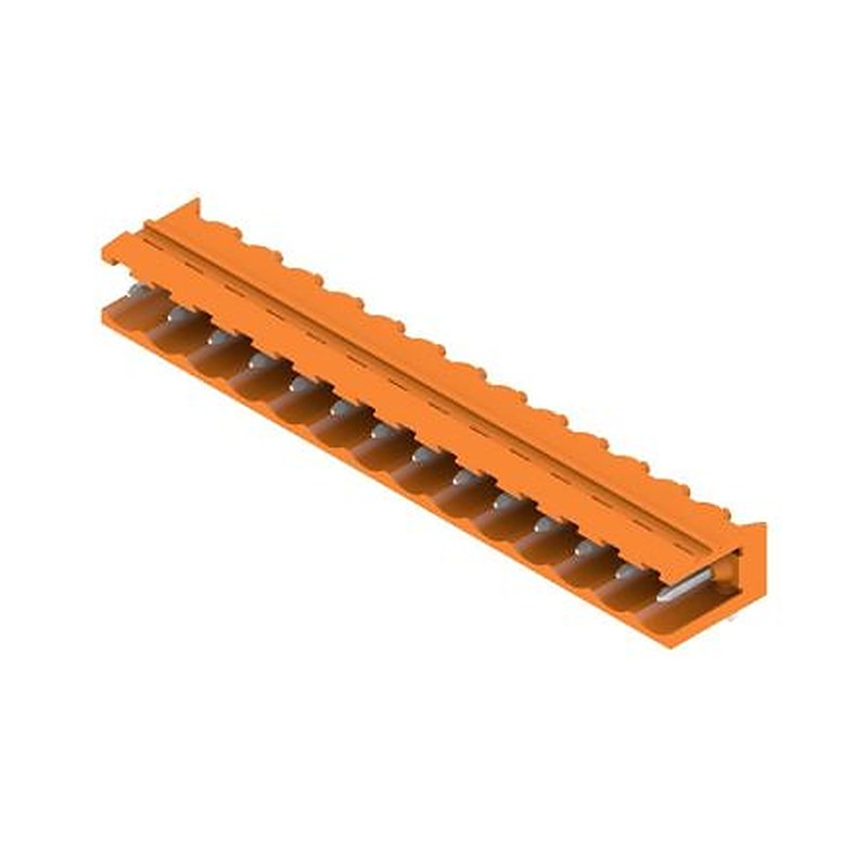 Weidmüller 1146990000 Series Straight PCB Socket, 14-Contact, 1 Row, 5.08 mm Pitch Solder