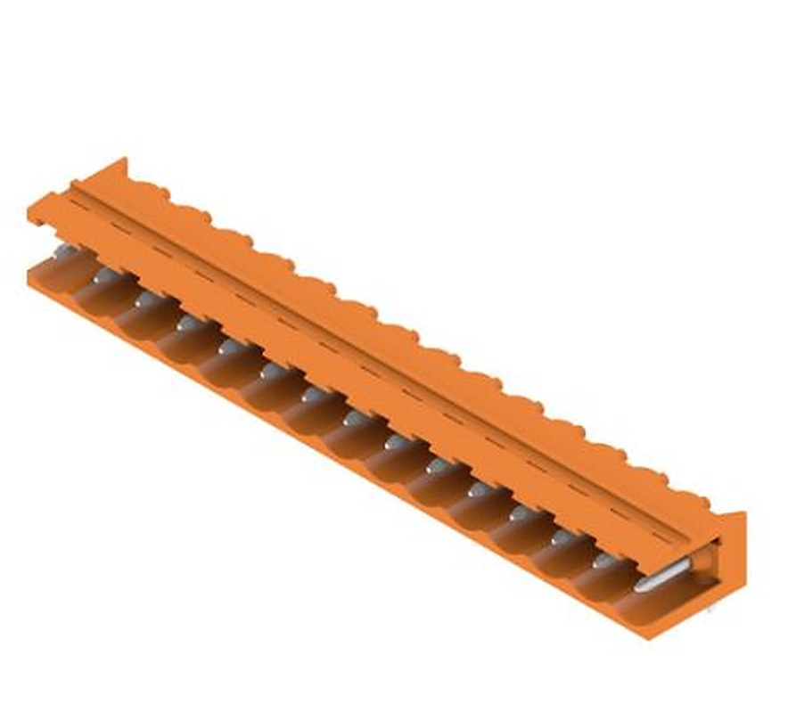 Weidmüller OMNIMATE SL Series Pluggable Terminal Block, 15-Contact, 5.08 mm Pitch, 1 Row