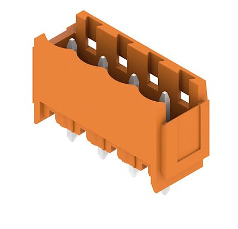 Weidmüller SL Series Pluggable Terminal Block, 4-Contact, 5.08 mm Pitch, 1 Row