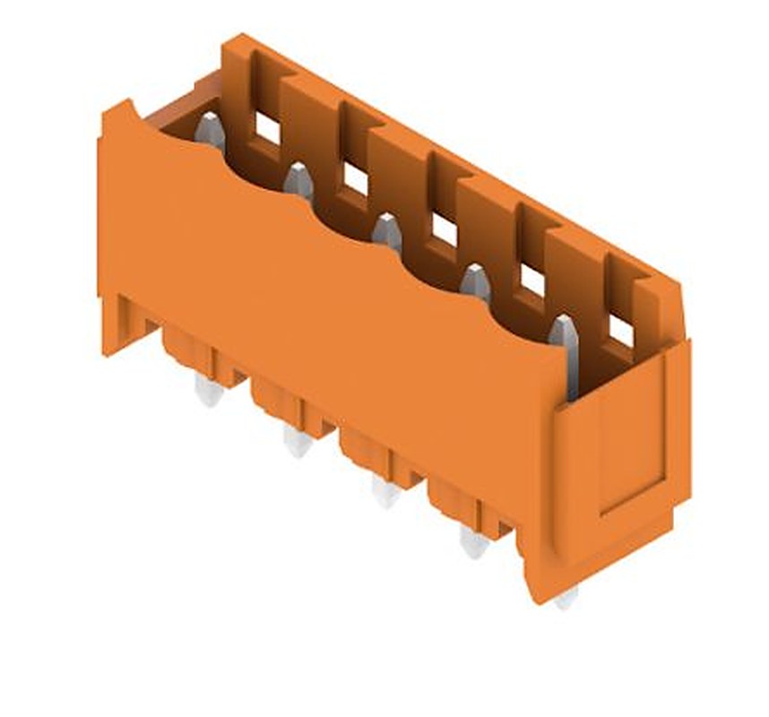 Weidmüller SL Series Pluggable Terminal Block, 5-Contact, 5.08 mm Pitch, 1 Row, 1147390000