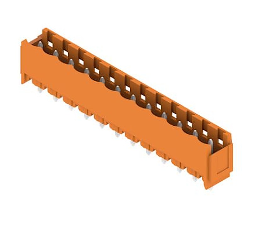Weidmüller SL Series Pluggable Terminal Block, 12-Contact, 5.08 mm Pitch, 1 Row, 1147640000