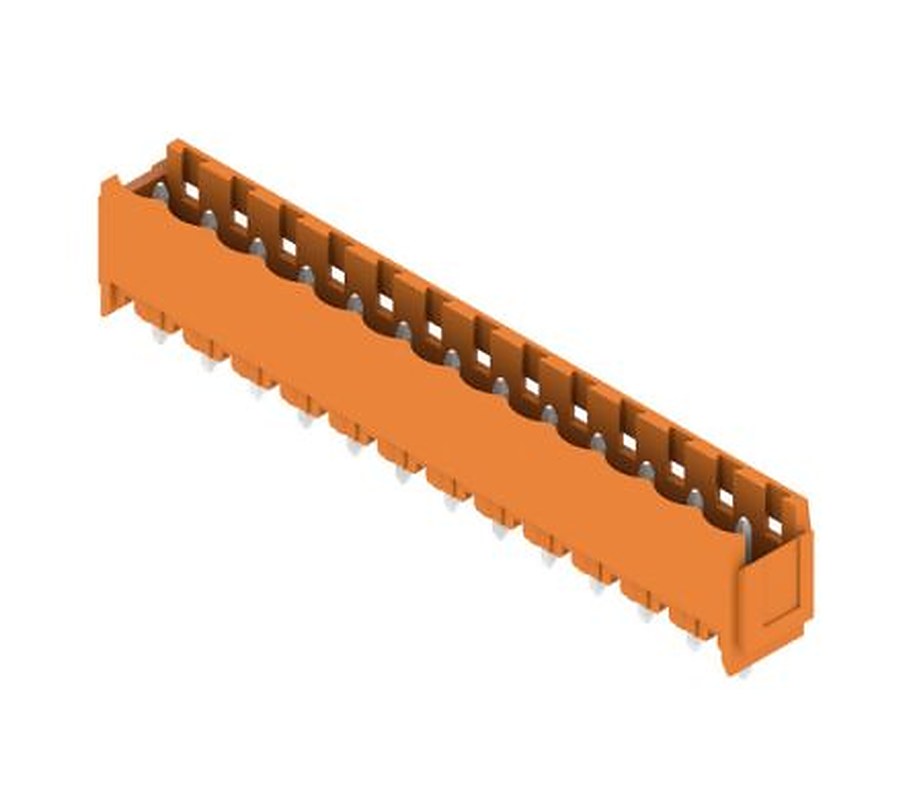 Weidmüller SL Series Pluggable Terminal Block, 13-Contact, 5.08 mm Pitch, 1 Row
