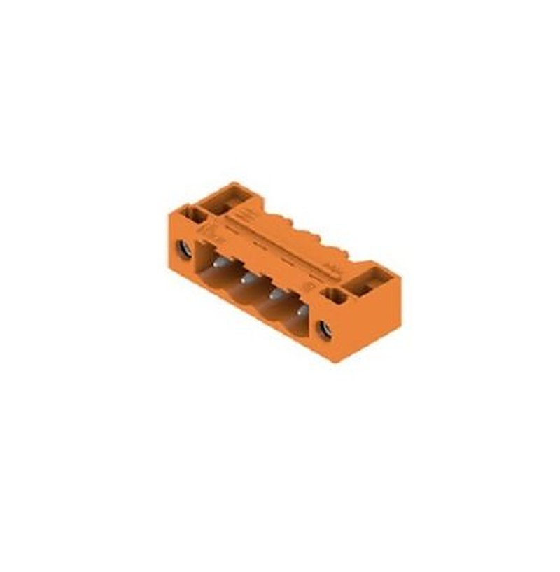 Weidmüller OMNIMATE Signal Series Pluggable Terminal Block, 4-Contact, 5.08 mm Pitch, Through Hole, 1 Row Solder