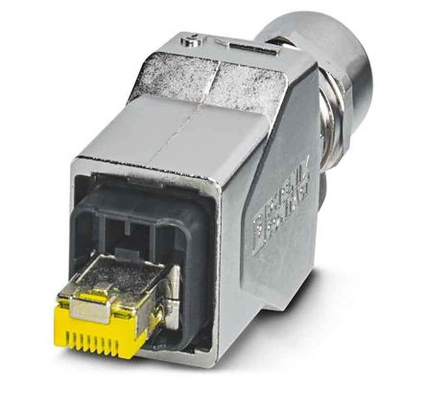 Phoenix Contact CUC-V14-C1ZNI-S/R4IP10G8 Series RJ45 Connector Male, Cat6a Straight 1 Port 8 Way