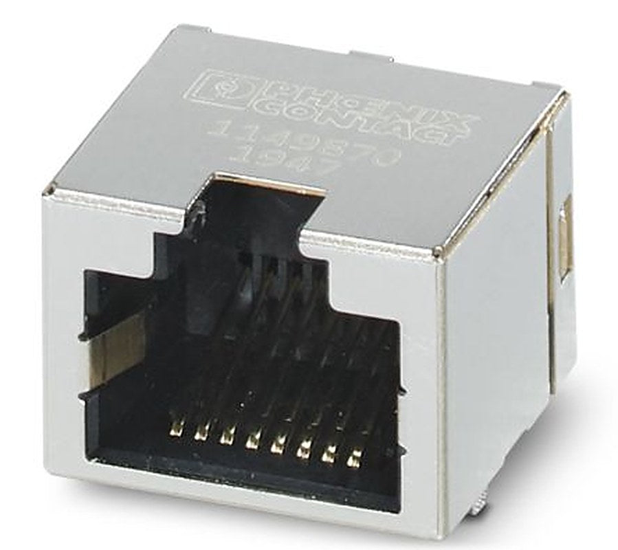 Phoenix Contact CUC Series RJ45 Connector Female, Through Hole 1 Port 8 Way