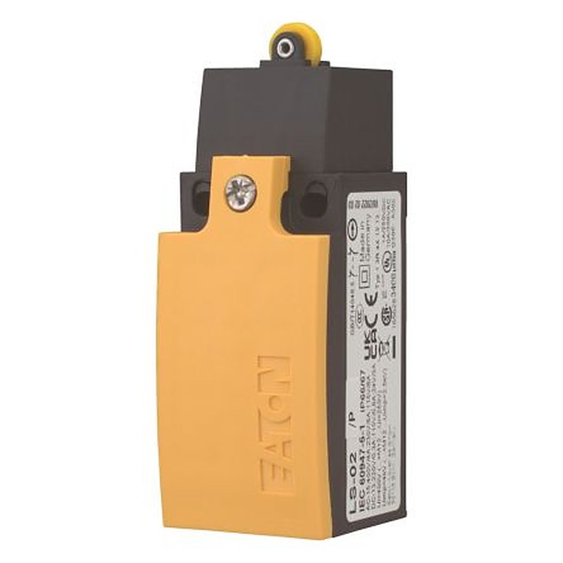 Eaton LS Series Roller Switch, 2 NC, IP66, IP67, Plastic Housing, 400V ac, 6A
