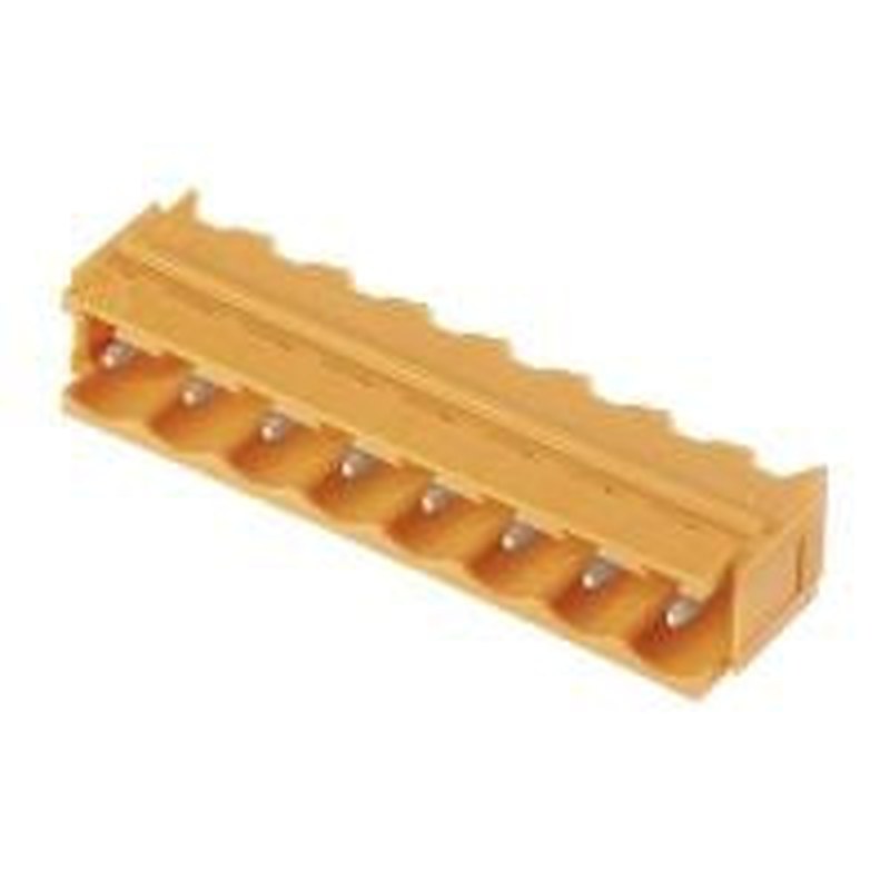Weidmüller SL Series Pluggable Terminal Block, 16-Contact, 5.08 mm Pitch, 1 Row