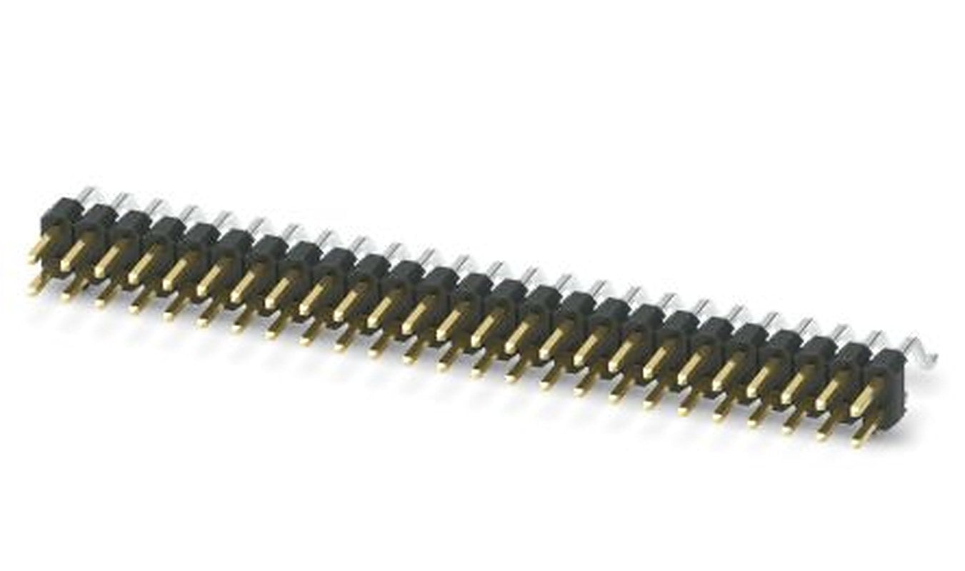 Phoenix Contact Straight Surface Pin Header, 50 Contact(s), 2.54 mm Pitch, 2 Row, Unshrouded