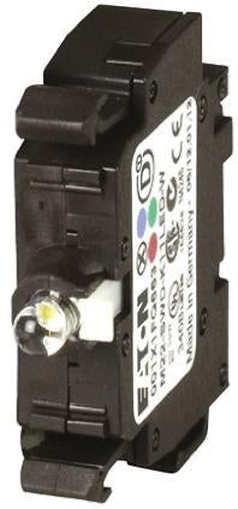 Eaton RMQ Titan M22 Series Contact & Light Block, Green Light, 1 CO