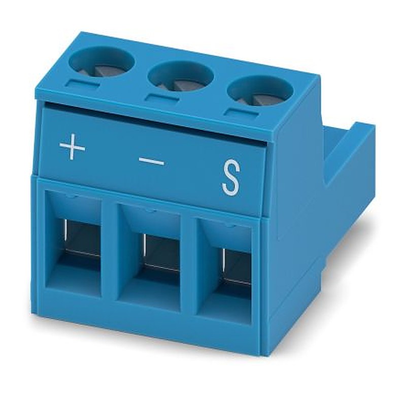 Phoenix Contact MSTB Series Pluggable Terminal Block, 3-Contact, 5.08 mm Pitch, 1 Row, 1161197