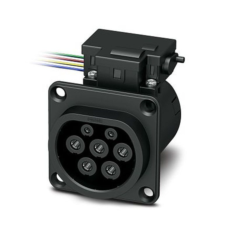 Phoenix Contact, EV-T2M3SO12 Socket Electric Vehicle Connector Female, 0.5 m Cable, 32A