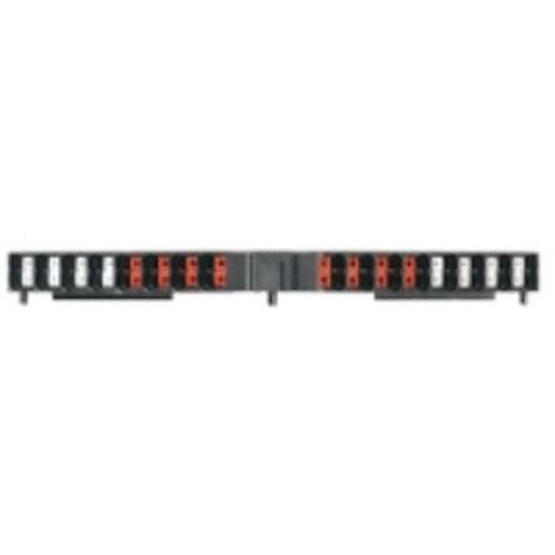 Weidmüller 1173790000 P Series DIN Rail Terminal Block Black, 8-Level, Push-in