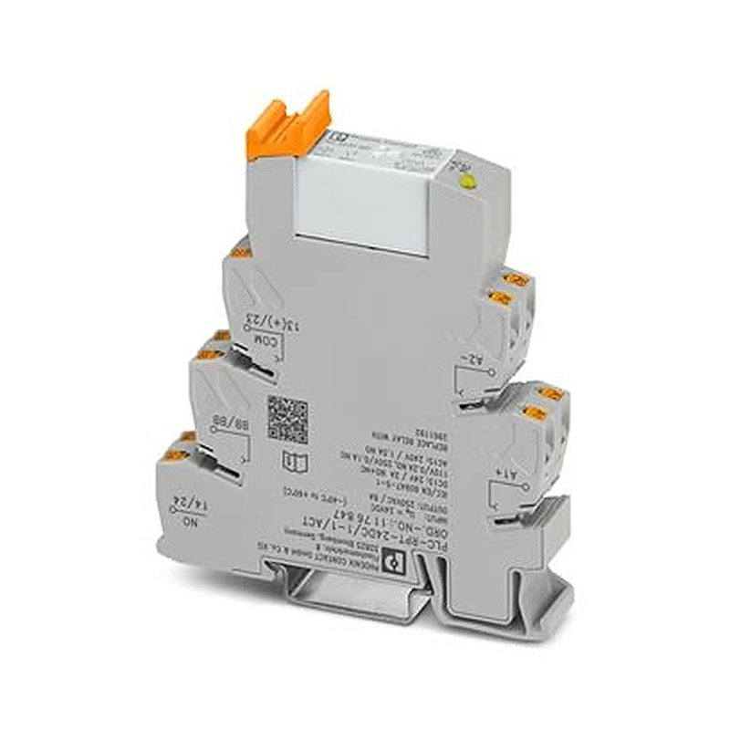 Phoenix Contact 1176847 Series Relay, Voltage Input, Relay Output, 250V ac/dc Supply