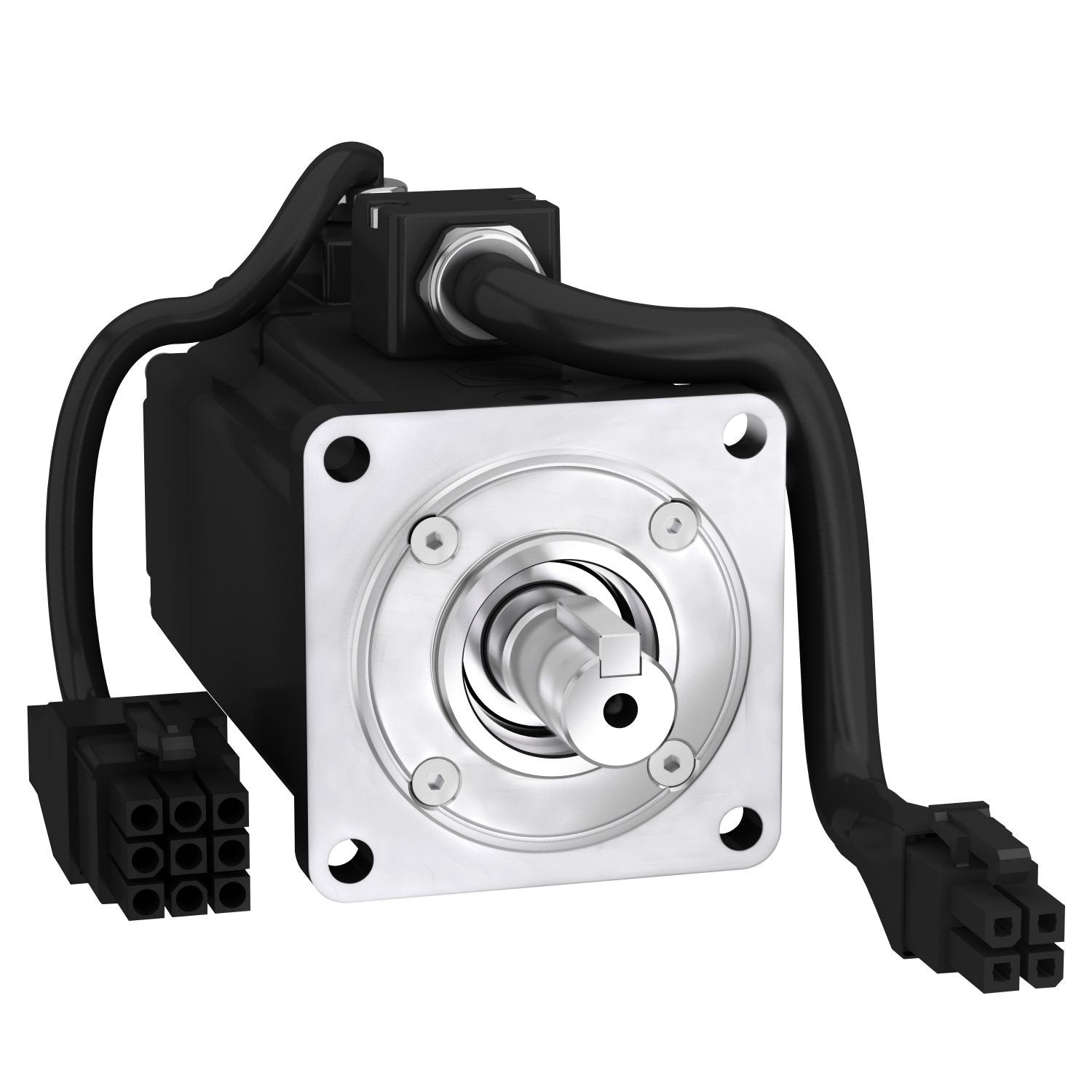 The Schneider Electric servo motor is a powerful and efficient component designed for compatibility with Lexium 28 range. With a maximum mechanical speed of 5000 rpm, this servo motor offers continuous stall torque of 1.27 N.M and continuous power of 400 W. The product is suitable for a wide range of applications requiring precision and reliability in motion control. Brake included for added safety and control Supports both single phase and three phase networks for flexibility Natural convection cooling for