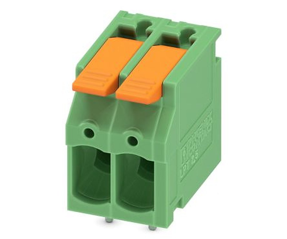 Phoenix Contact LPT Series PCB Terminal Block, 2-Contact, 5 mm Pitch, 1 Row
