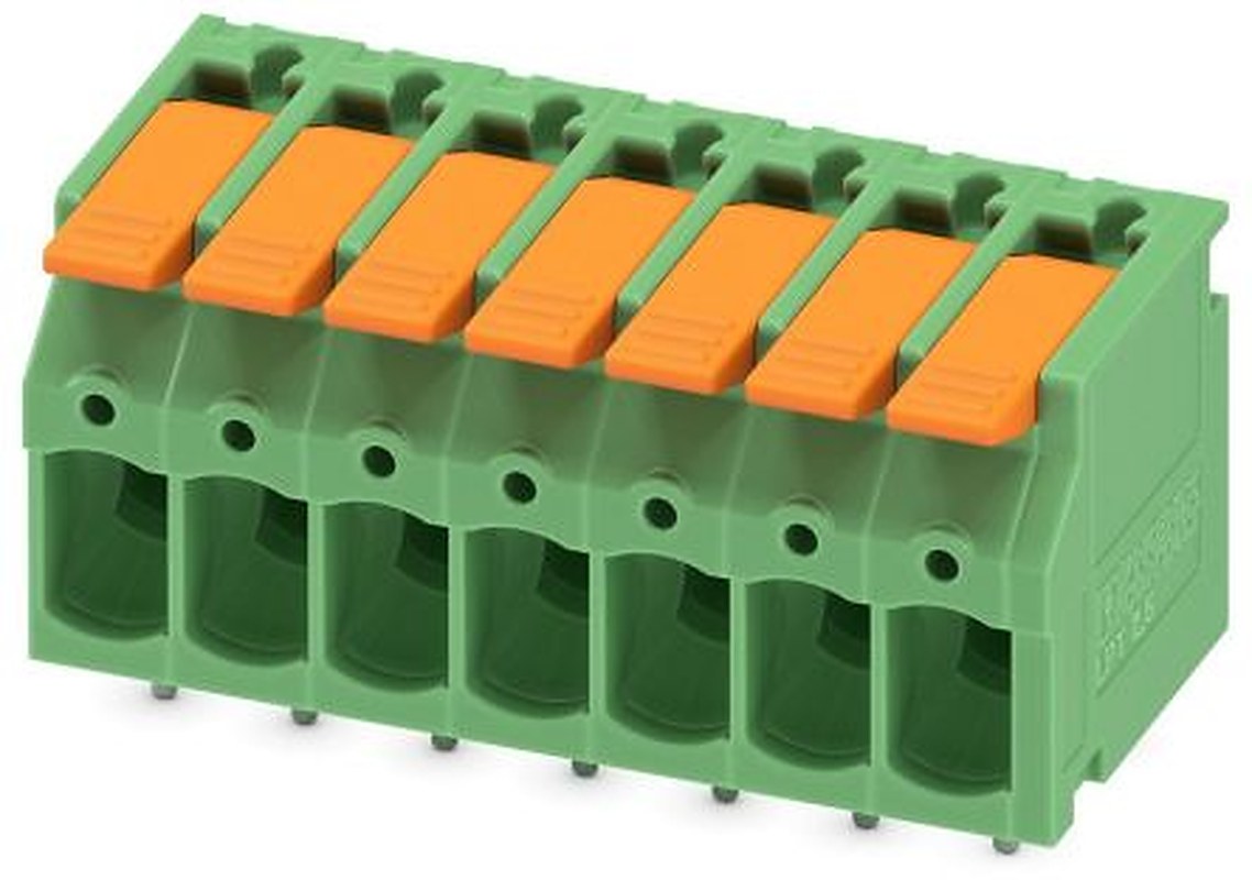 Phoenix Contact LPT Series PCB Terminal Block, 7-Contact, 5 mm Pitch, 1 Row