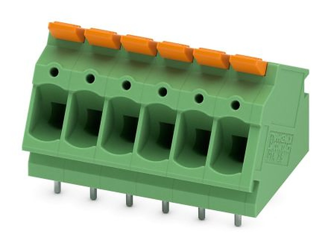 Phoenix Contact LPT Series PCB Terminal Block, 6-Contact, 5 mm Pitch, 1 Row
