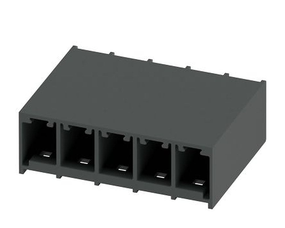 Phoenix Contact PC 6/-G-THR Series Pluggable Terminal Block, 5-Contact, 7.62 mm Pitch, 1 Row, 1190492