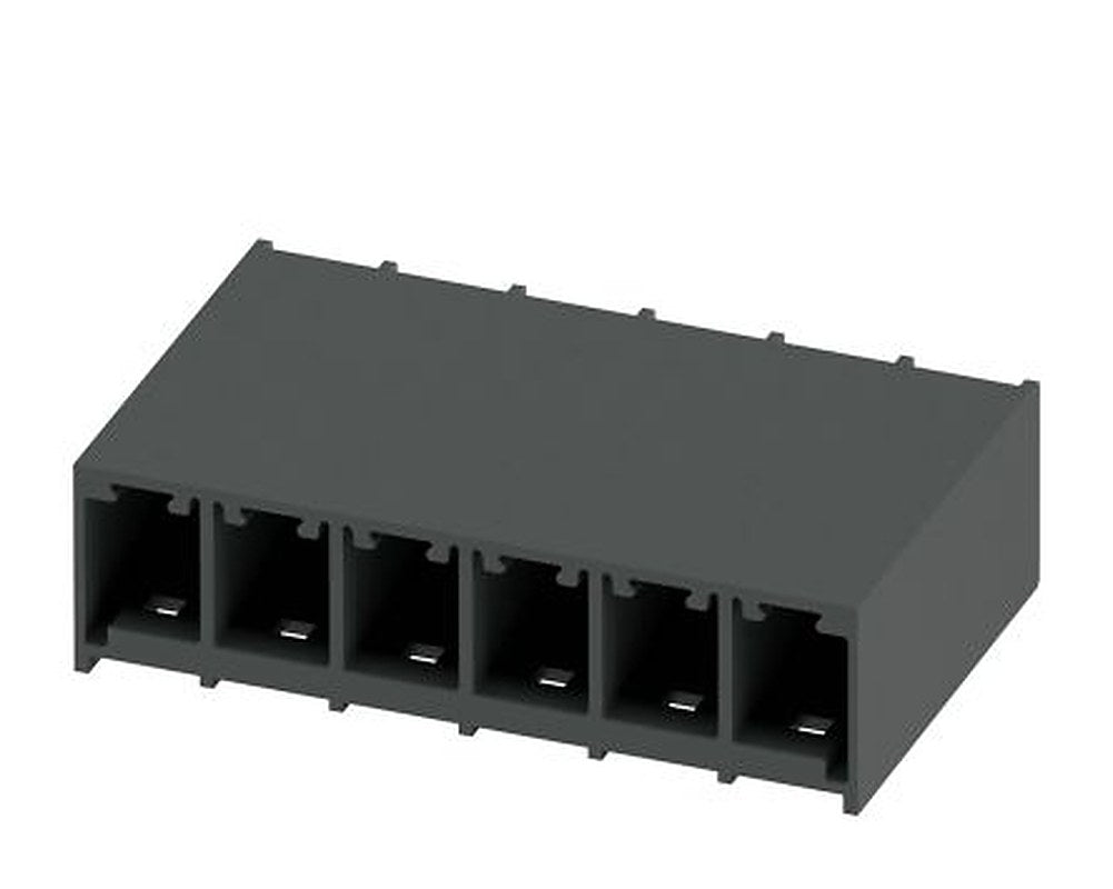Phoenix Contact PC 6/-G-THR Series Pluggable Terminal Block, 6-Contact, 7.62 mm Pitch, 1 Row, 1190494