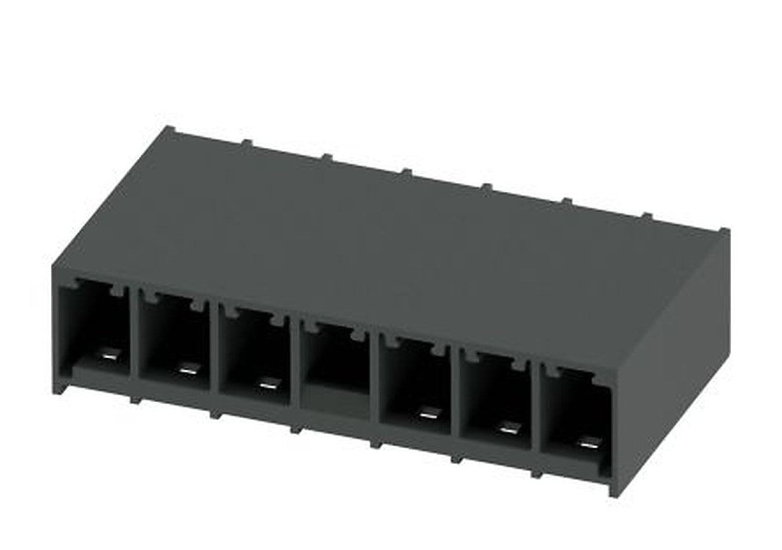Phoenix Contact PC 6/-GL-THR Series Pluggable Terminal Block, 6-Contact, 7.62 mm Pitch, 1 Row, 1190541