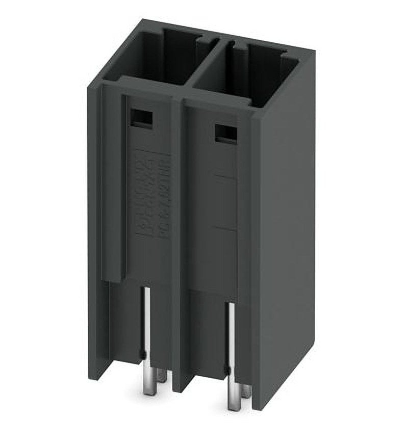 Phoenix Contact PCV 6/-G-THR Series Pluggable Terminal Block, 2-Contact, 7.62 mm Pitch, 1 Row, 1192623