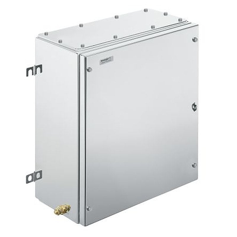 Weidmüller Klippon TB MH Series Grey 316 Stainless Steel Enclosure, IP66, IP67 Flanged 458 mm, 382 mm, 150 mm