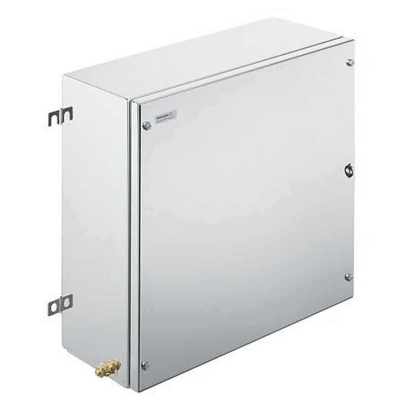 Weidmüller Klippon TB MH Series Grey 316 Stainless Steel Enclosure, IP66, IP67 Flanged 480 mm, 480 mm, 150 mm