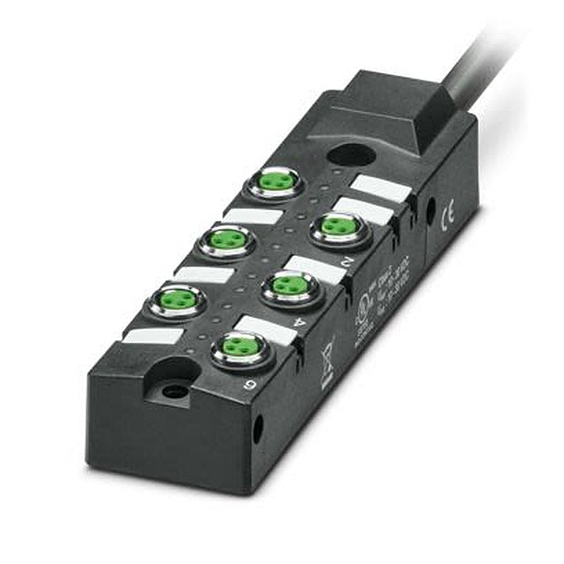 Phoenix Contact SACB Series Distribution Unit, 6 Port, M8, 10 m