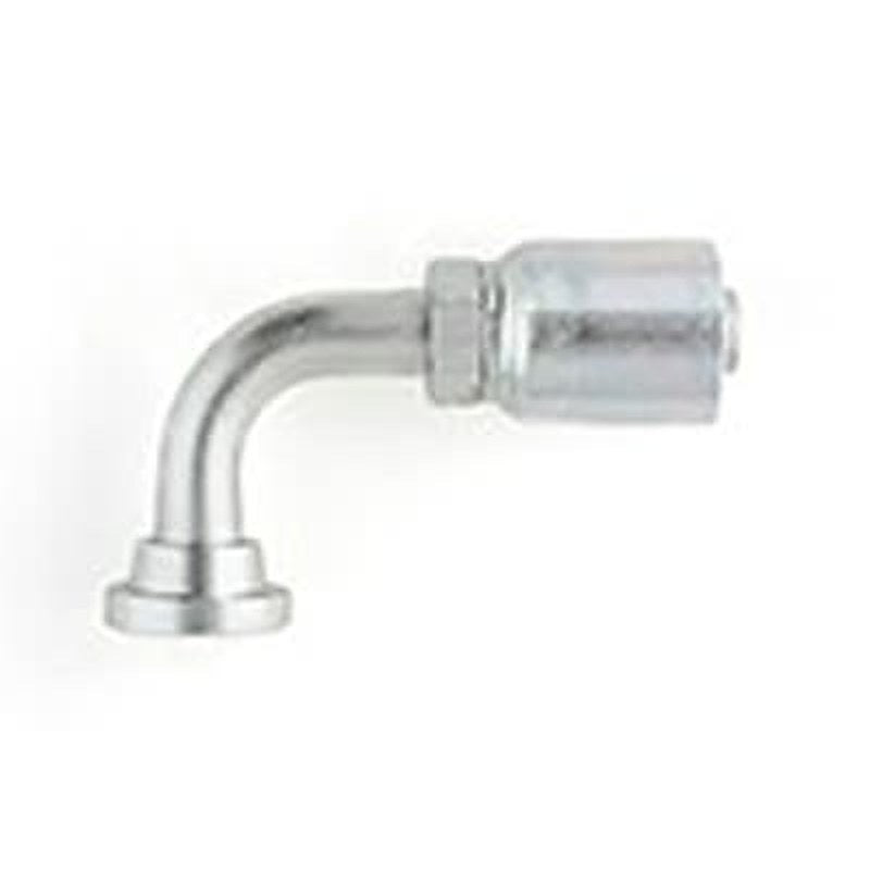 Parker 11977-16-12 Hydraulic Fitting Metric, 90 °, Steel, 0.75 in Hose ID