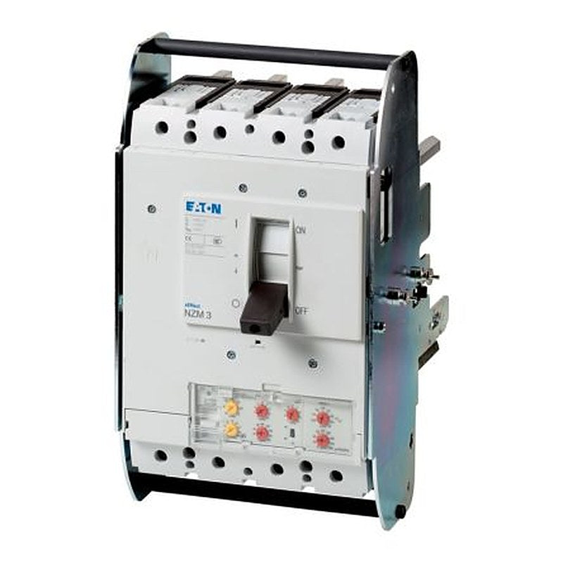 Eaton, NZM, NZM Molded Case Circuit Breaker 4-Pole 630A, Breaking Capacity 5 kA, Plug-in