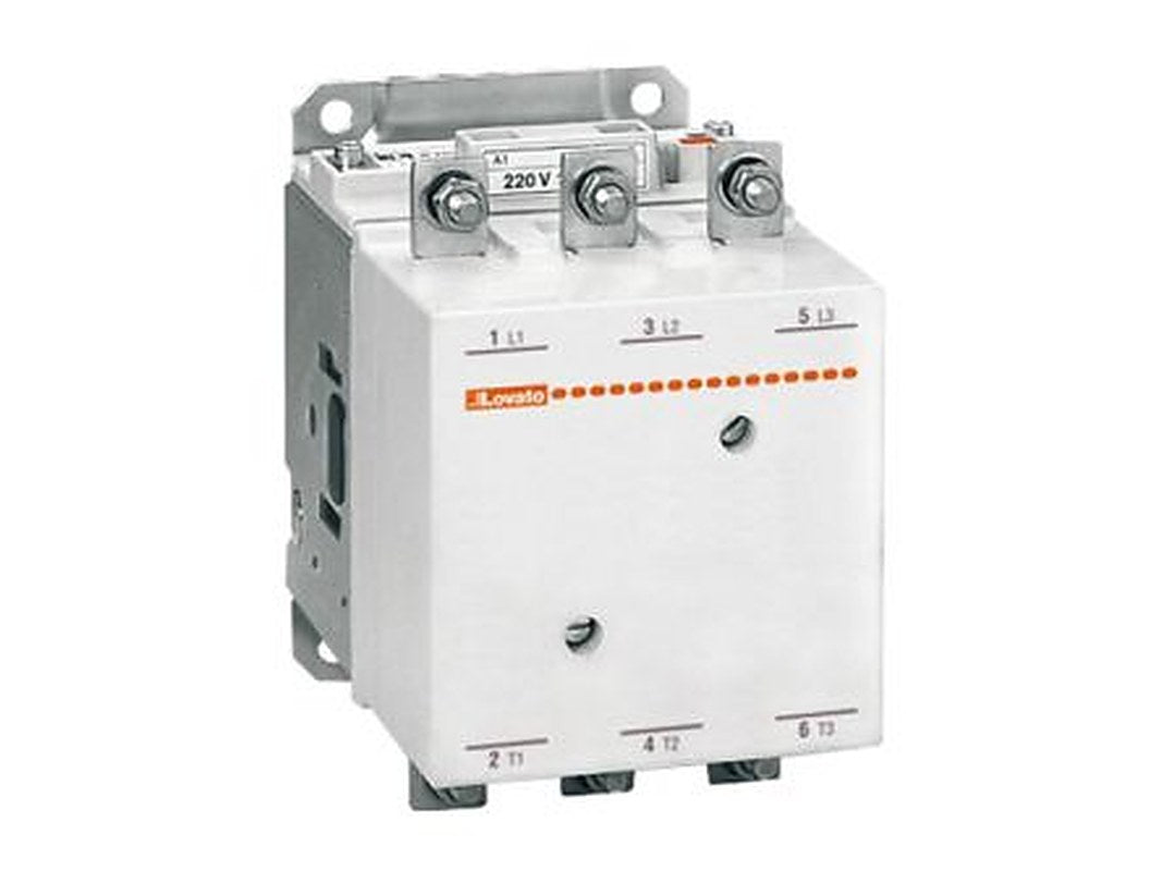 Lovato V Contactor, 240V Coil, 3-Pole, 800 A, 860 kW, 3 NO