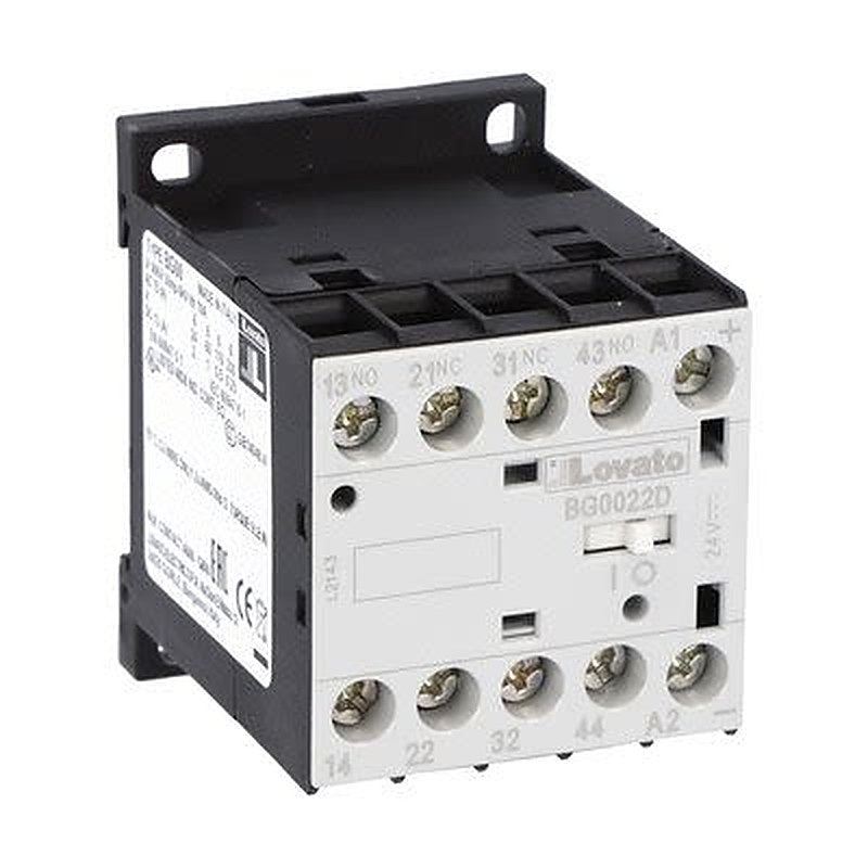 Lovato 11BG00 Control Relay, 48V Coil, 4-Pole, 10 A, 2 NO/2 NC