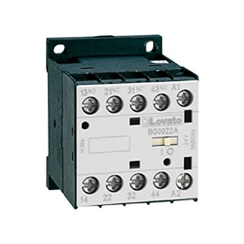 Lovato Auxiliary Contact, 4 Contact, 3 NO/1 NC, BG00, DIN, 10 A, 11BG0031L024