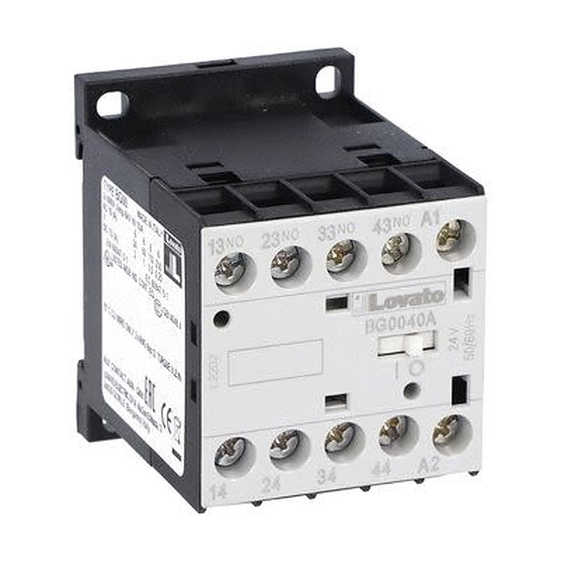 Lovato 11BG00 Control Relay, 48V Coil, 4-Pole, 10 A, 4 NO