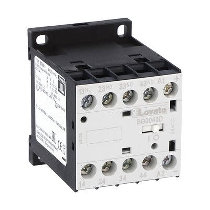 Lovato 11BG00 Control Relay, 48V Coil, 4-Pole, 10 A, 4 NO