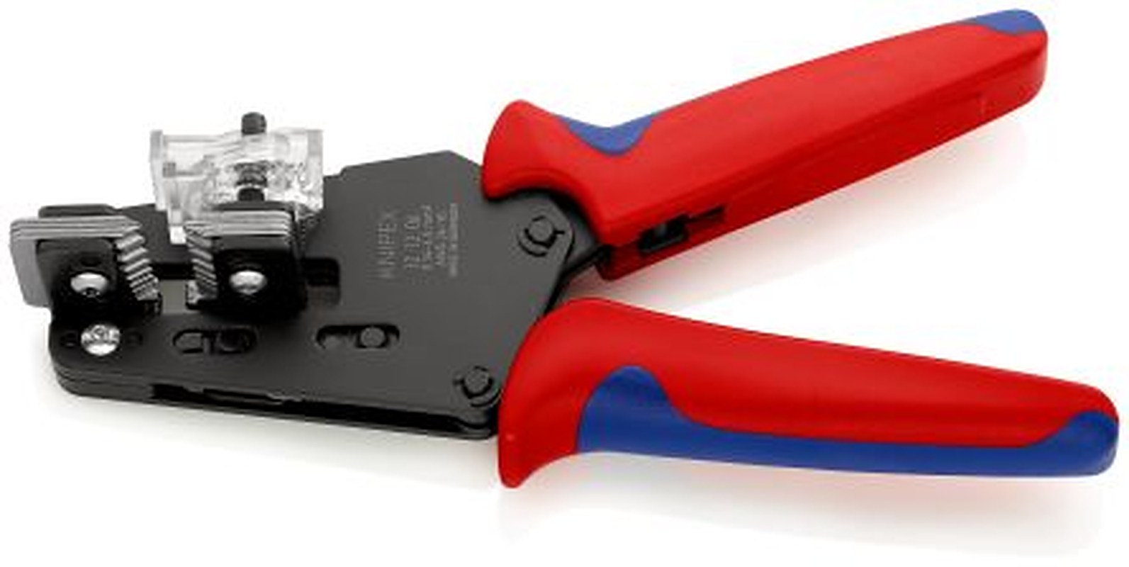 Knipex 12 12 10 Series Multi-Core Insulated Precision Insulation Stripper, 2.5 to 10 mm², 195mm Overall