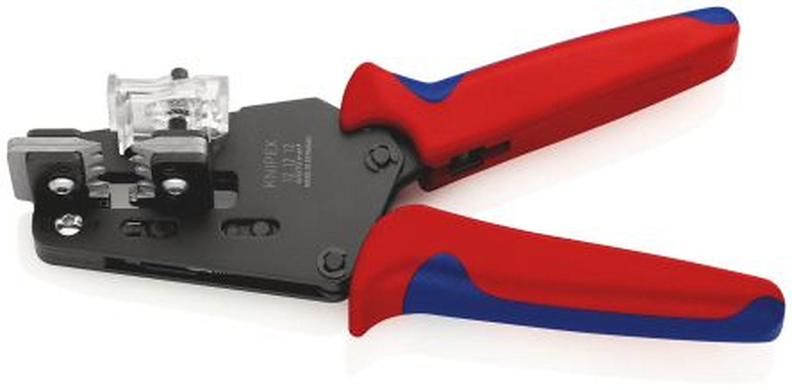 Knipex Multi-Core Comfort Grip Precision Stripper, 12/8 AWG, 195 mm Overall