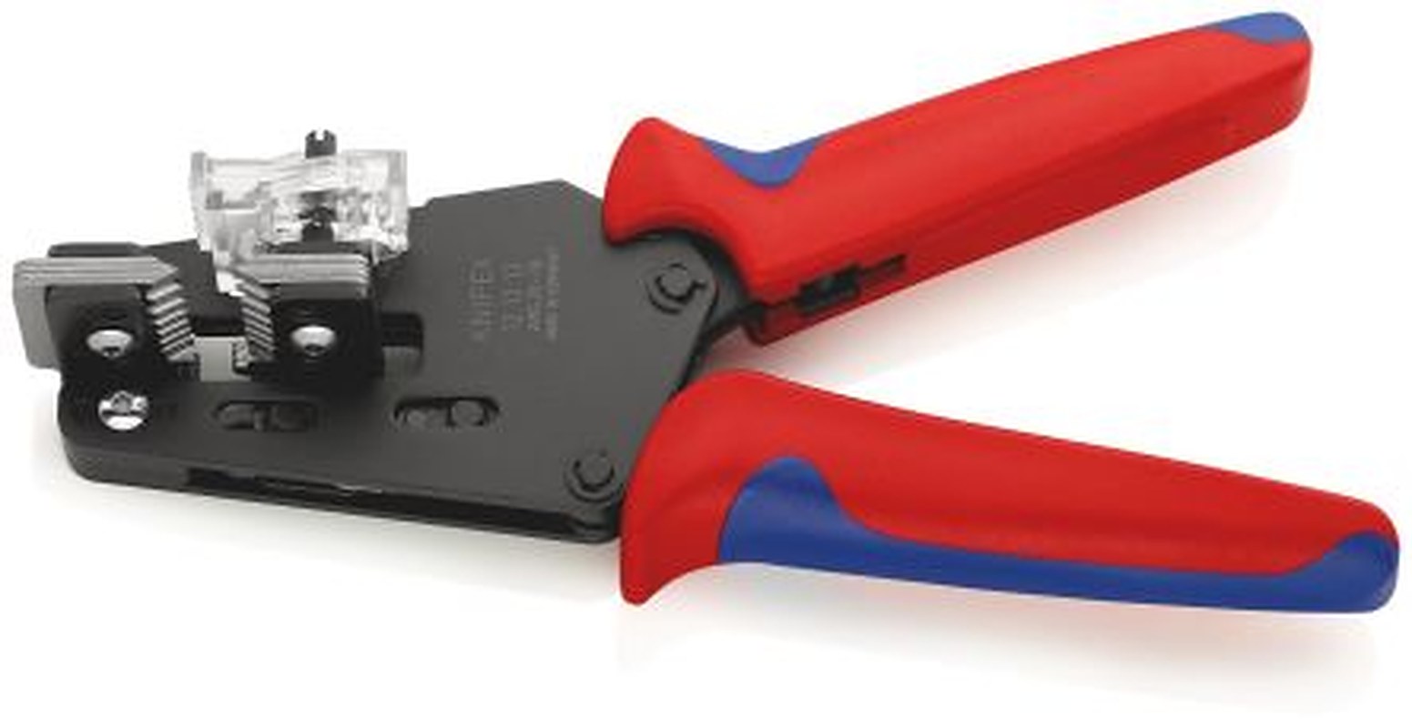 Knipex Multi-Core Comfort Grip Precision Stripper, 20/10 AWG, 195mm Overall