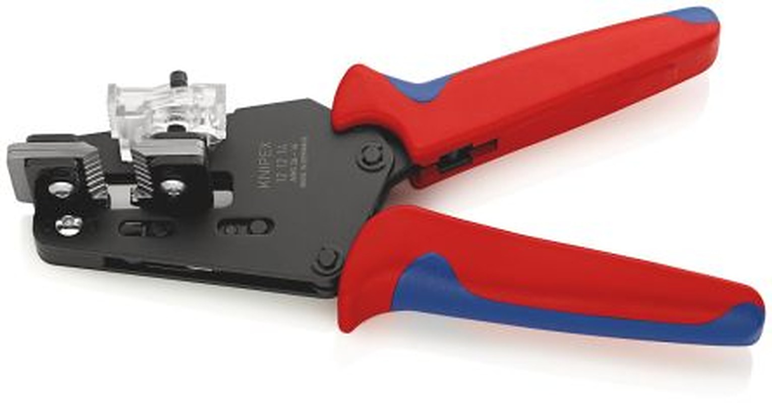 Knipex Multi-Core Comfort Grip Precision Stripper, 26/16 AWG, 195 mm Overall