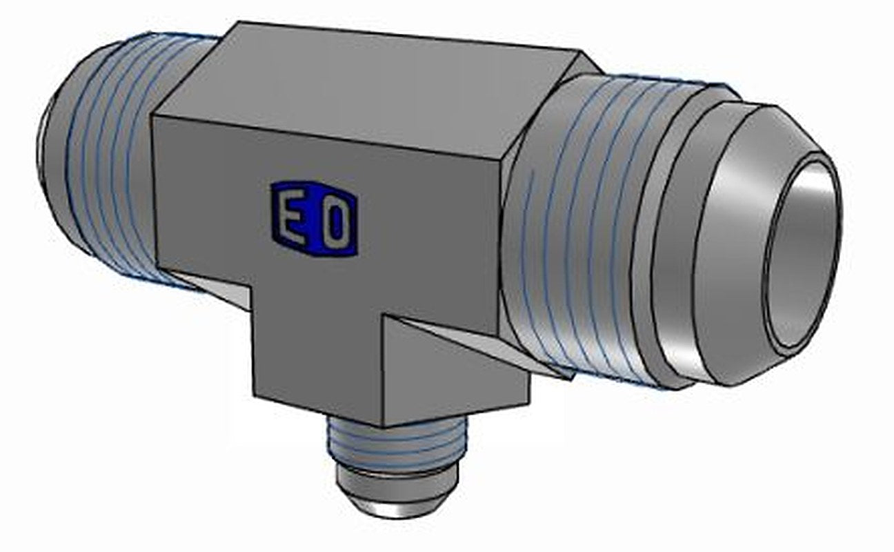 Parker 12-12-6JMTXS Hydraulic Fitting Male, Steel, 0.25 in Hose ID