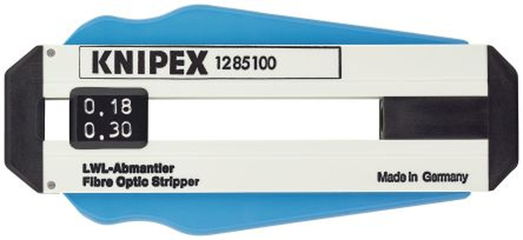 Knipex 12 Series Optical Fibre Comfort Grip, Insulated Stripping Pliers, 5 to 45 mm, 190mm Overall