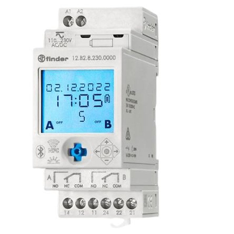 Finder Digital 12 Time Switch 230V