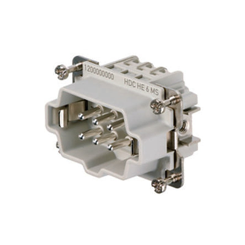 Weidmüller Contact Insert, 24A, HE Series Male, 6 Contacts