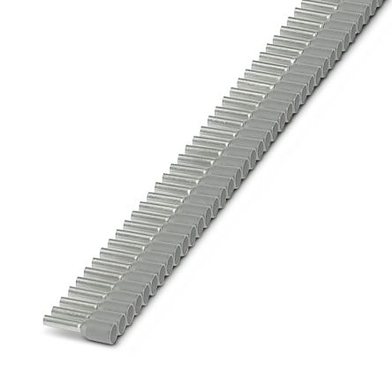 Phoenix Contact, AI Insulated Ferrule, 14 mm Pin Length, 1.3 mm Pin Diameter, Grey to 18 AWG Wire Size