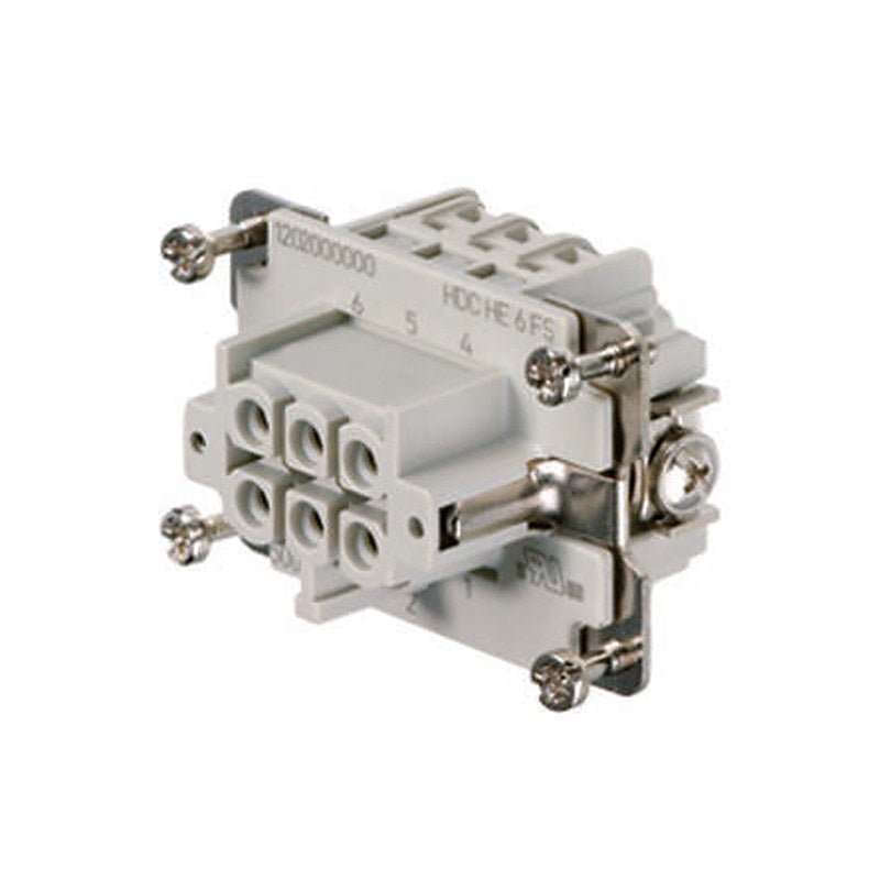 Weidmüller Contact Insert, 24A, HE Series Female, 6 Contacts