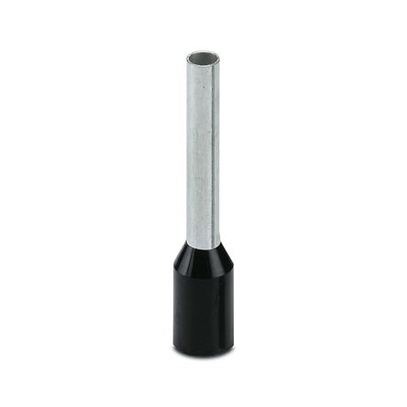 Phoenix Contact, AI Insulated Ferrule, 1.7 mm Pin Diameter, Black